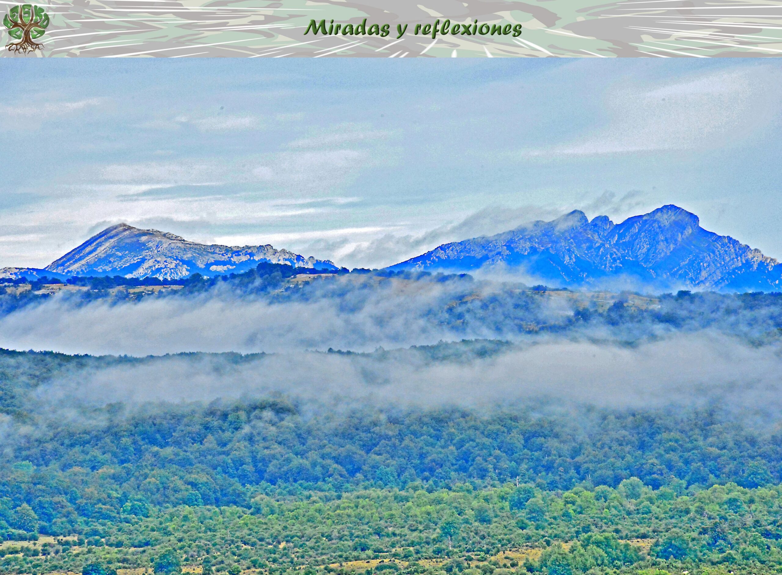 Miradas y reflexiones 002. Los montes no pueden aproximarse, las gentes sí